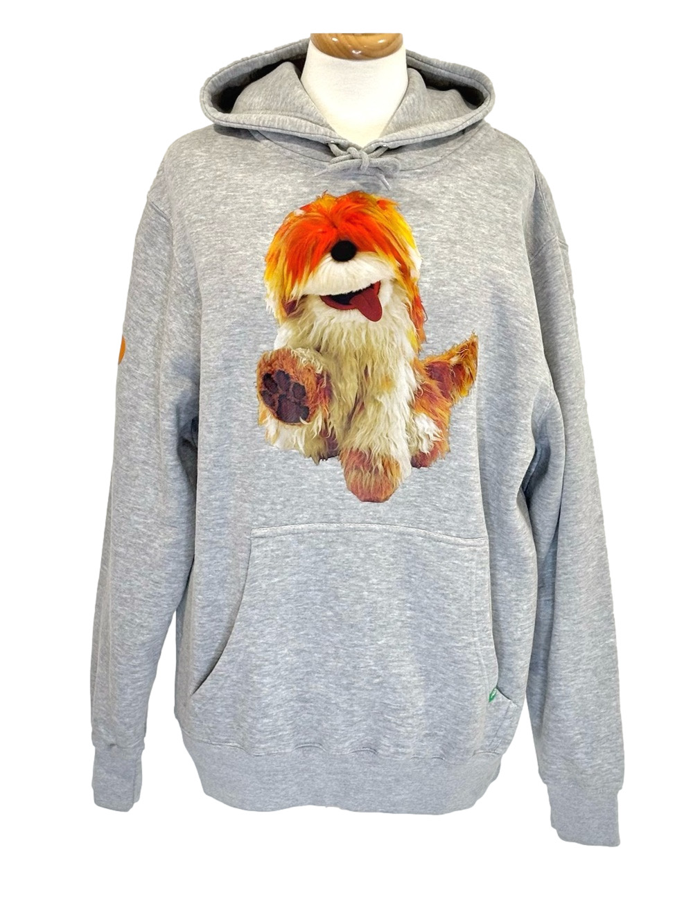 Retrokid Barkley from Sesame Street hoodie